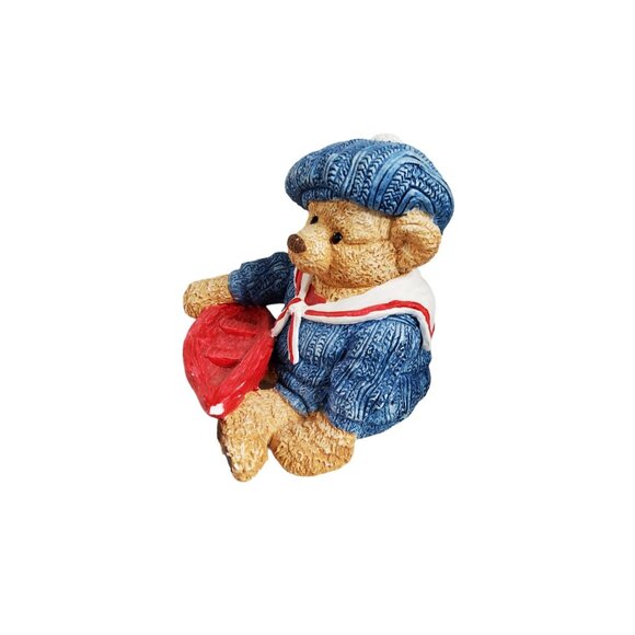 Vintage 1994 Cuddl’somes By Cast Art "First Mate, Come Sail Away with Me" Bear F - Picture 2 of 4
